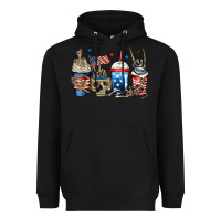 Black 4th of july skeleton coffee cups Heavyweight Hoodie - Jasminsmagicworld