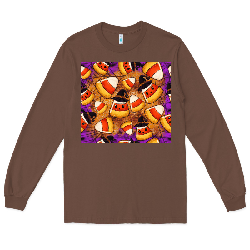 Candy Pattern Long Sleeve Tee by CowhideDigitalArt | Teevron