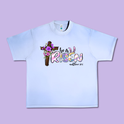 Easter He Is Risen Matthew 28 6 Urban Heavy Tee Designed By Jasminsmagicworld