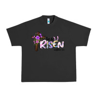 Pigment Black easter he is risen matthew 28 6 Urban Heavy Tee - Jasminsmagicworld