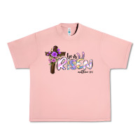 Salmon easter he is risen matthew 28 6 Urban Heavy Tee - Jasminsmagicworld