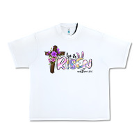 White easter he is risen matthew 28 6 Urban Heavy Tee - Jasminsmagicworld