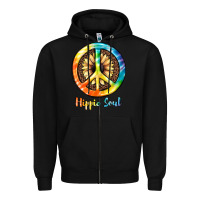 Black Hippie  Soul Zipper Hoodie - JahusDesignShop