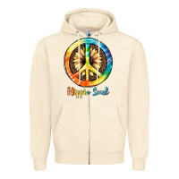 Sandshell Hippie  Soul Zipper Hoodie - JahusDesignShop