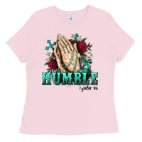 Bubblegum Pink Western Humble 1 Pete 5 6 Ladies Tee - BundleAndBundleShop