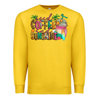 Lemon iced coffee and sunshine summer Premium Sweatshirt - Jasminsmagicworld