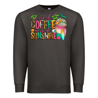 Smoke iced coffee and sunshine summer Premium Sweatshirt - Jasminsmagicworld