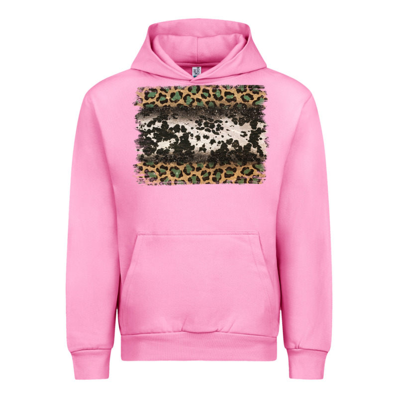Leopard Cowhide Pattern Background Urban Hoodie by Jasminsmagicworld | Teevron