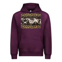 Mauve Wine leopard cowhide pattern background Urban Hoodie - Jasminsmagicworld