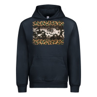 Navy leopard cowhide pattern background Urban Hoodie - Jasminsmagicworld