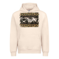 Sandshell leopard cowhide pattern background Urban Hoodie - Jasminsmagicworld