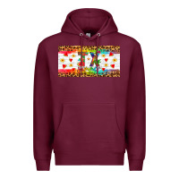 Burgundy texas summer license plate Premium Hoodie - Artiststas
