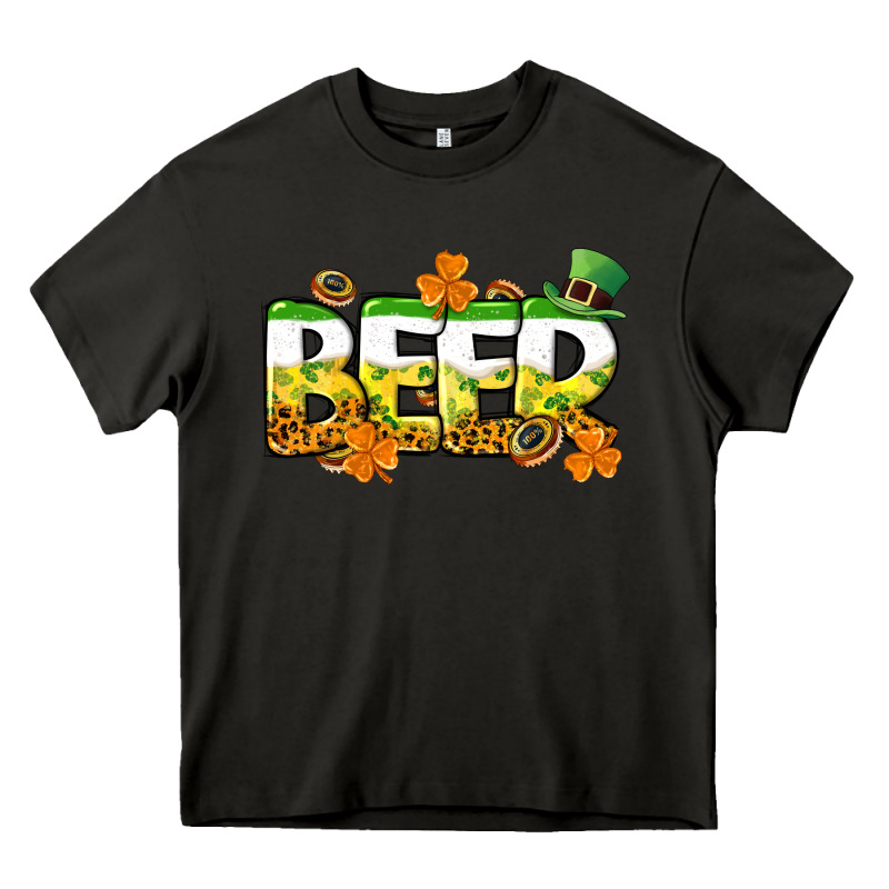 St. Patrick's Day Beer Heavy Core Tee by CowGirlArtShop | Teevron
