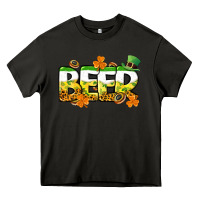 Asphalt St. Patrick's Day beer Heavy Core Tee - CowGirlArtShop