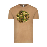 Vintage Camel camouflage and leopard patch  2 Vintage Tee - BundleAndBundleShop