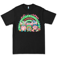 Black Easter gnomes rainbow Premium Tee - OliviaCreatesArt