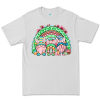 Dove Grey Easter gnomes rainbow Premium Tee - OliviaCreatesArt