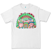 White Easter gnomes rainbow Premium Tee - OliviaCreatesArt