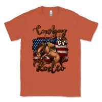 Copper cowboy up rodeo bucking bronco Classic Tee - Jasminsmagicworld