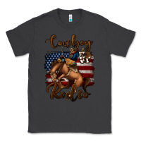 Smoke cowboy up rodeo bucking bronco Classic Tee - Jasminsmagicworld