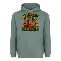 Sage Steppin' into Juneteenth black girl sneakers Heavyweight Hoodie - RanaPortraitStore