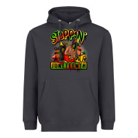 Smoke Steppin' into Juneteenth black girl sneakers Heavyweight Hoodie - RanaPortraitStore