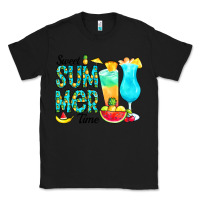Black sweet summer time pineapple Classic Tee - CowCowDesign