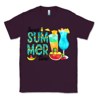 Plum sweet summer time pineapple Classic Tee - CowCowDesign