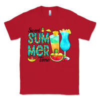 Red sweet summer time pineapple Classic Tee - CowCowDesign