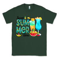 Sports Green sweet summer time pineapple Classic Tee - CowCowDesign