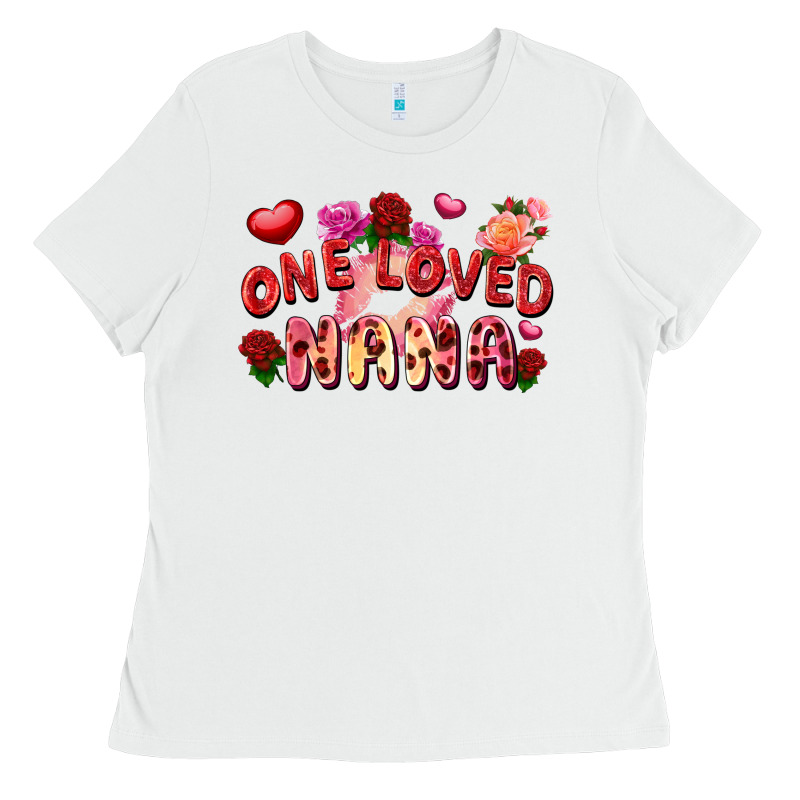 One Loved Nana Ladies Tee by FaDigitalArtStudio | Teevron