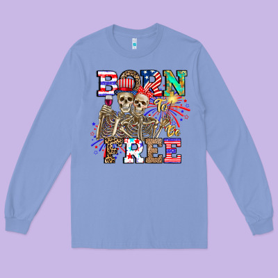 Boy Grandma Long Sleeve Tee Designed By Cowhidedigitalart