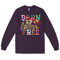 Plum boy grandma Long Sleeve Tee - CowhideDigitalArt