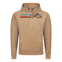 Vintage Coffee bike stripes Vintage Hoodie - artisFamous