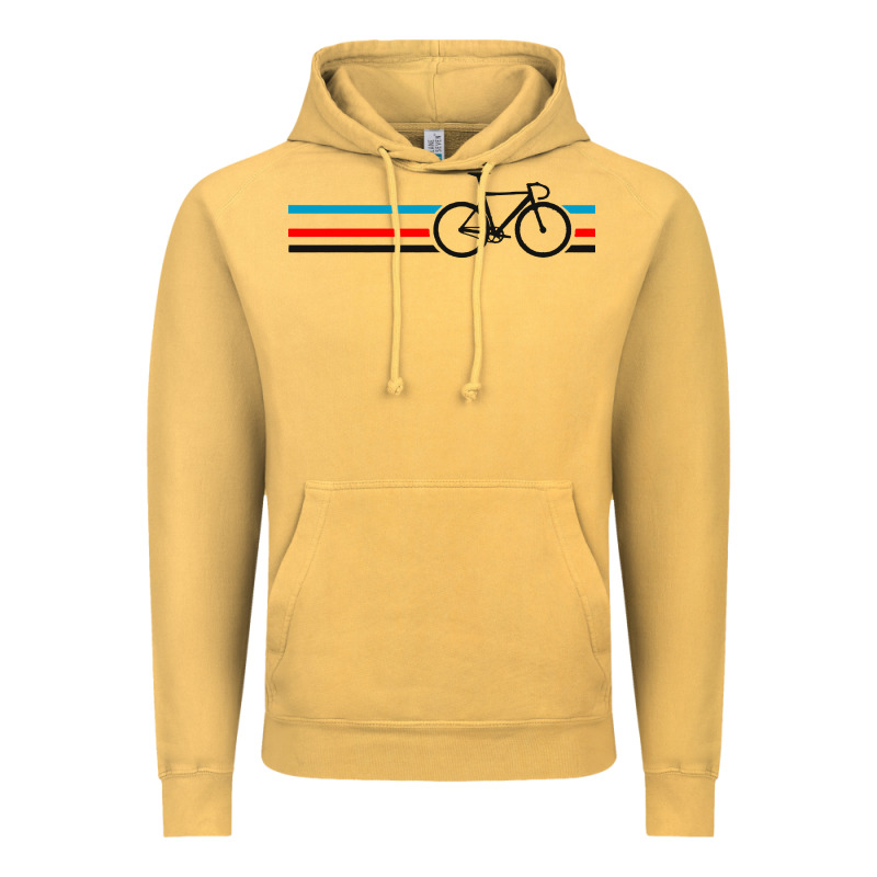 Bike Stripes Vintage Hoodie by artisFamous | Teevron