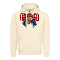 Sandshell bow Zipper Hoodie - JahusDesignShop