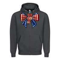 Smoke bow Zipper Hoodie - JahusDesignShop