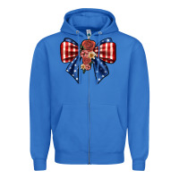 True Royal bow Zipper Hoodie - JahusDesignShop