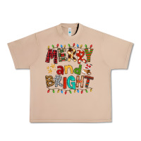 Burro Merry And Bright Urban Heavy Tee - FaDigitalArtStudio