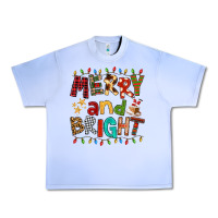 Grape Ice Merry And Bright Urban Heavy Tee - FaDigitalArtStudio