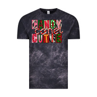 Cloud Black Candy Cane Cutie Vintage Tee - FaDigitalArtStudio