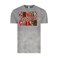 Cloud Rock Candy Cane Cutie Vintage Tee - FaDigitalArtStudio