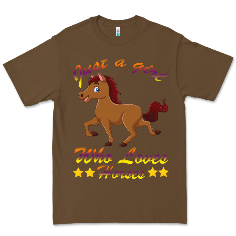 Just A Girl Who Loves Horses Premium Tee by Bettercallsaul | Teevron