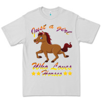 Dove Grey Just a girl who loves horses Premium Tee - Bettercallsaul