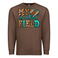 Chestnut my heart is on that field american football Premium Sweatshirt - Jasminsmagicworld