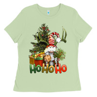Ho Ho Ho Christmas Gnome Ladies Tee | Teevron