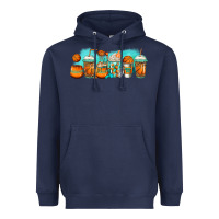 Navy basketball coffee cups Heavyweight Hoodie - Jasminsmagicworld
