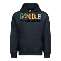 Navy gobble til you wobble thanksgiving turkey Urban Hoodie - Jasminsmagicworld
