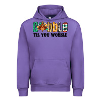 Tulip gobble til you wobble thanksgiving turkey Urban Hoodie - Jasminsmagicworld