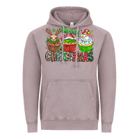 Vintage Zinc Merry Christmas Vintage Hoodie - CowhideDigitalArt
